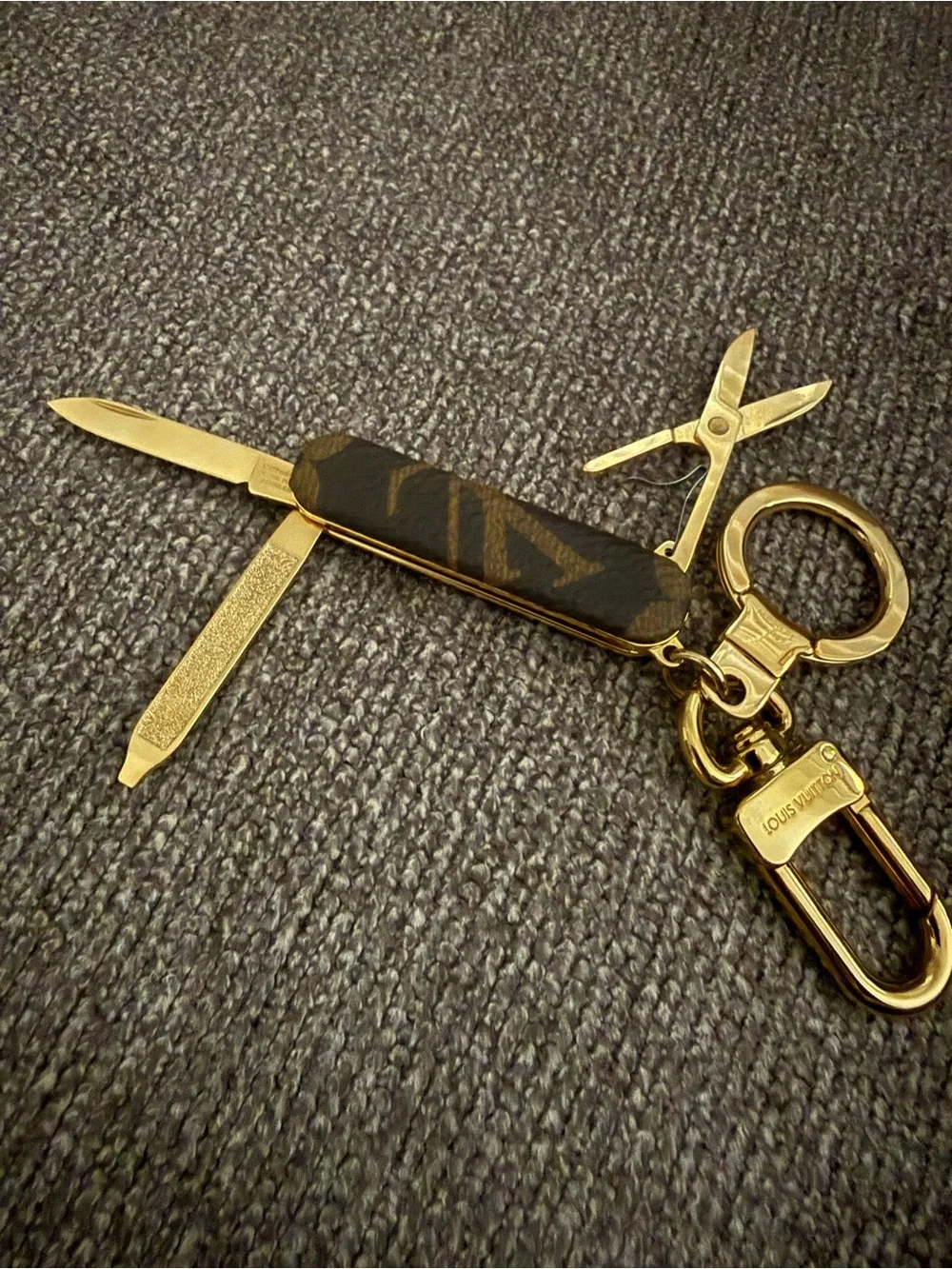 Louis Vuitton gold tone